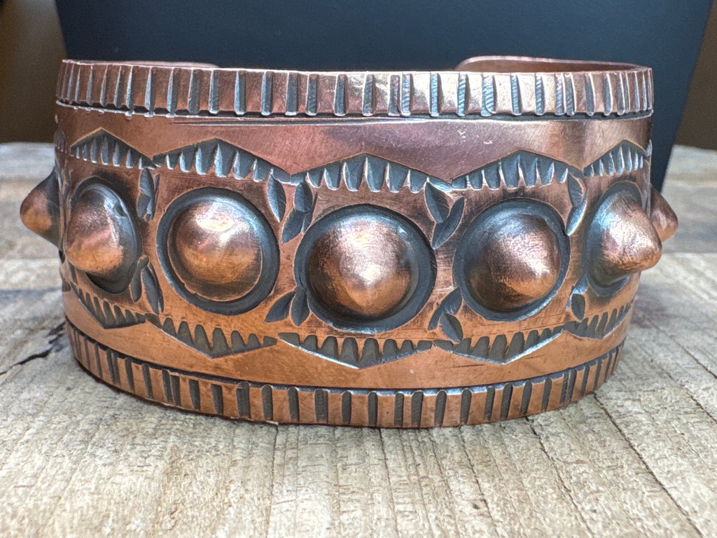 3006 - Copper Cuff by Ronnie Willie