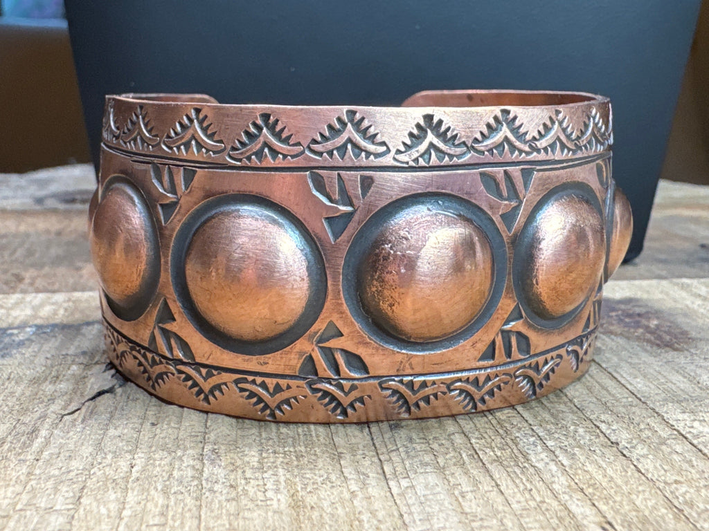 3007 - Copper Cuff by Ronnie Willie