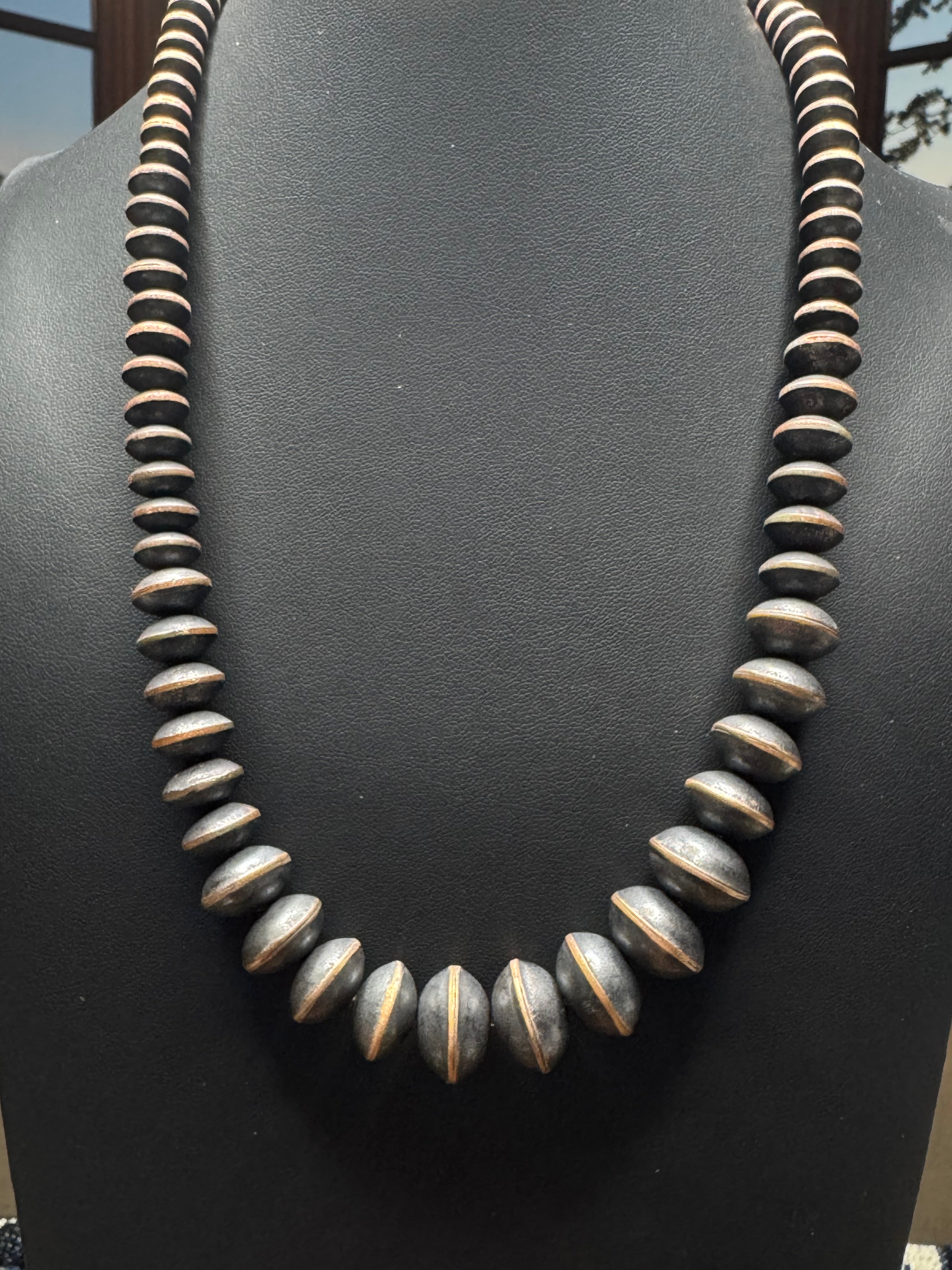 3003 - 22” Copper Beaded Necklace