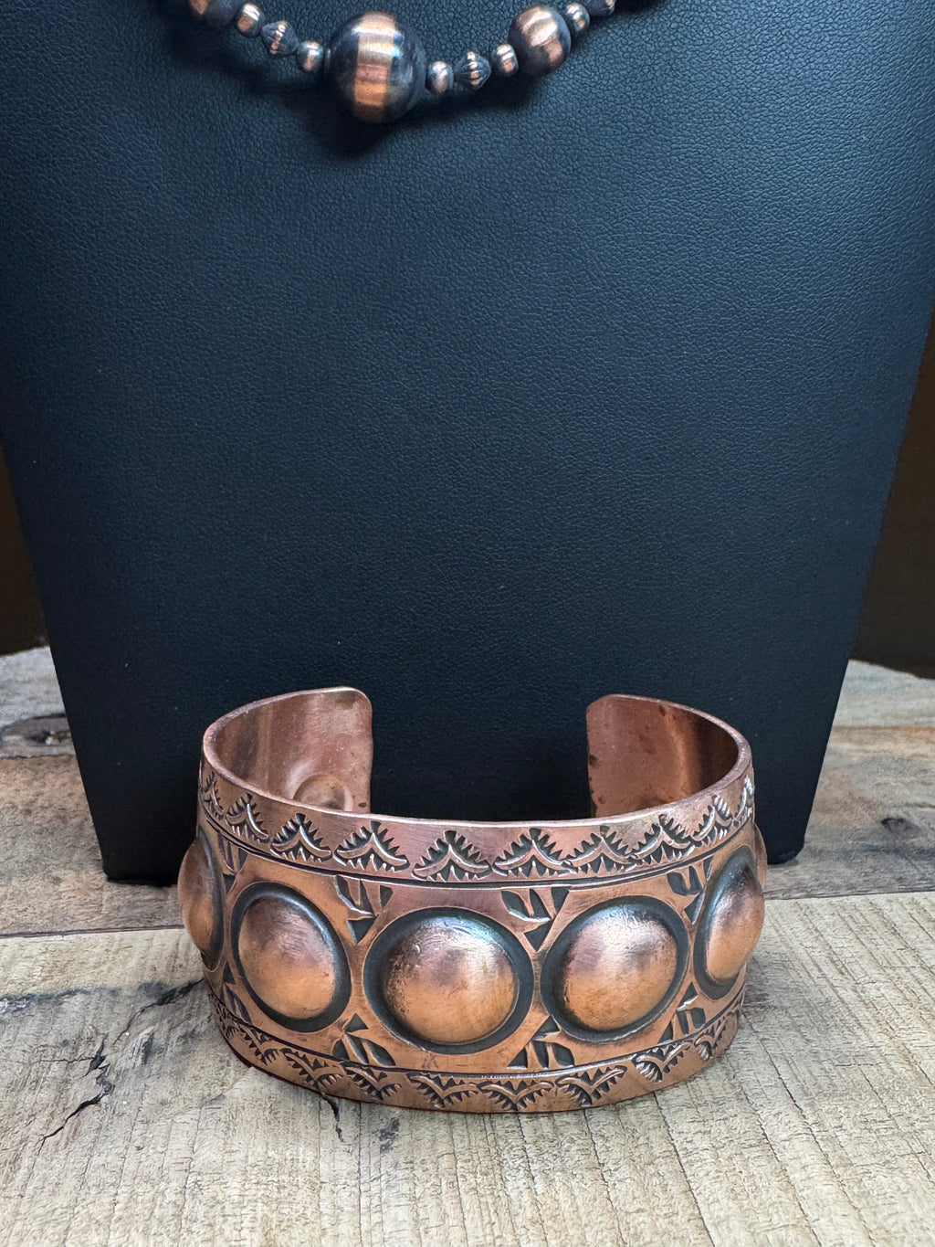 3007 - Copper Cuff by Ronnie Willie