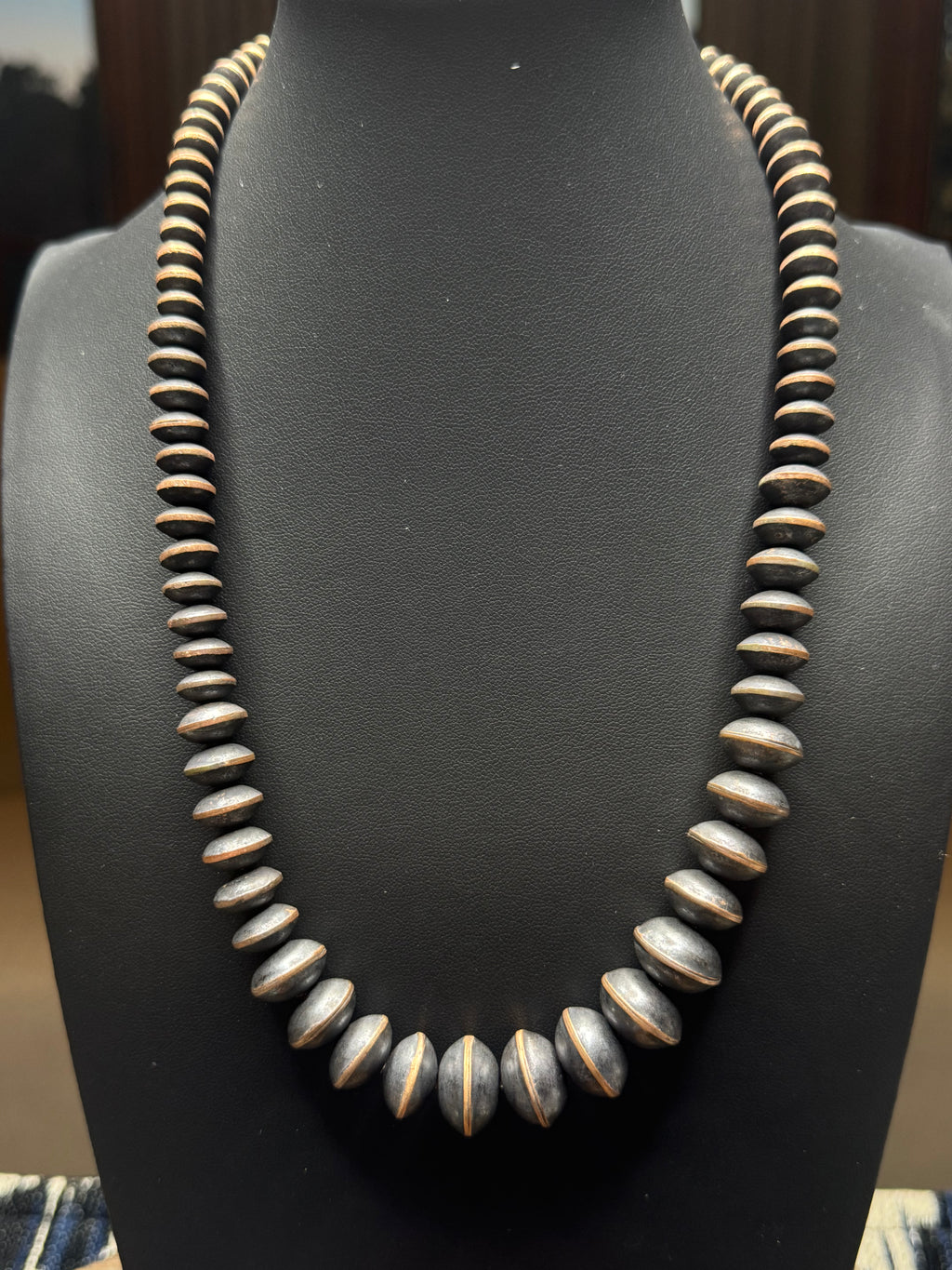 3003 - 22” Copper Beaded Necklace