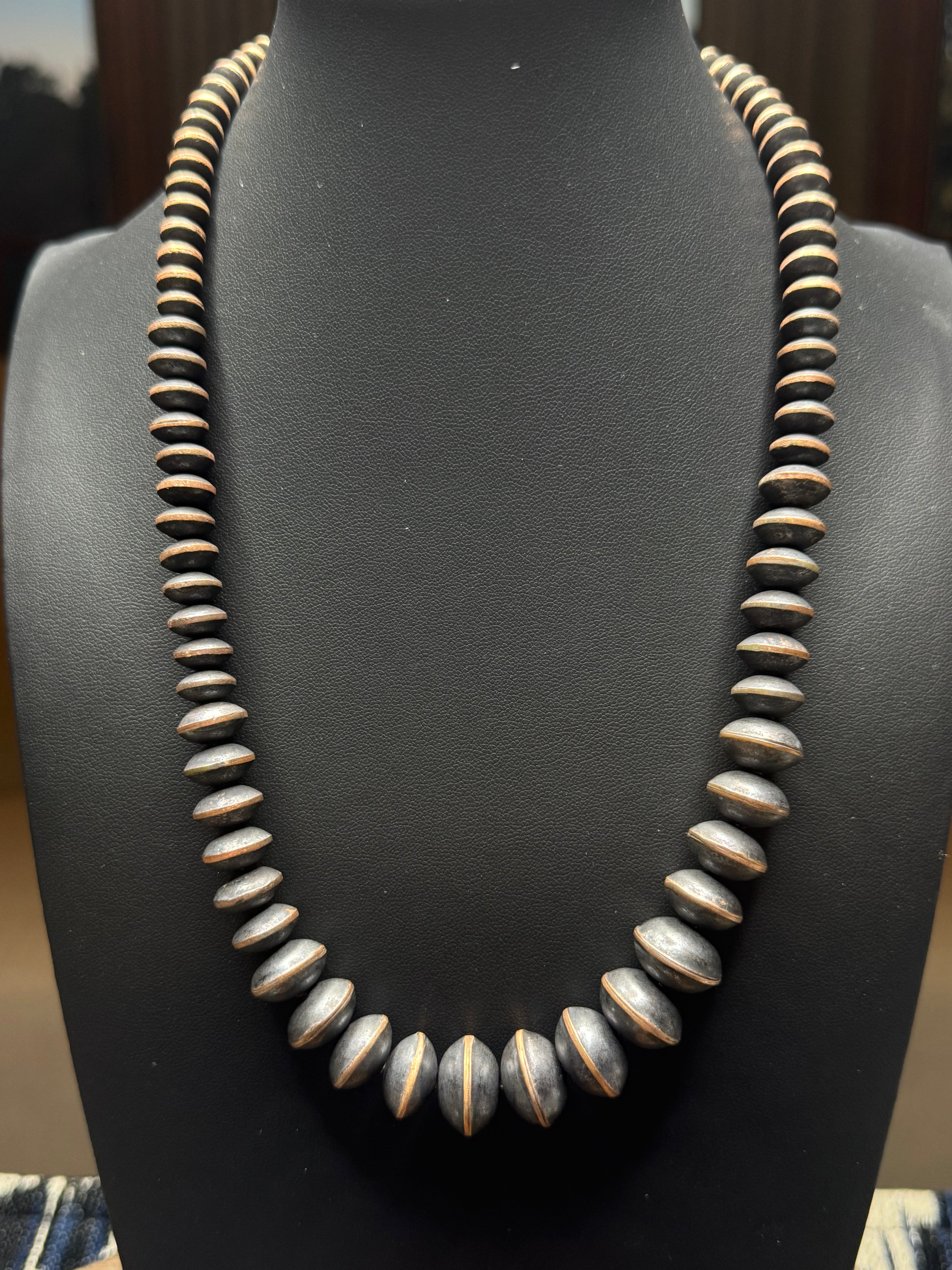 3003 - 22” Copper Beaded Necklace