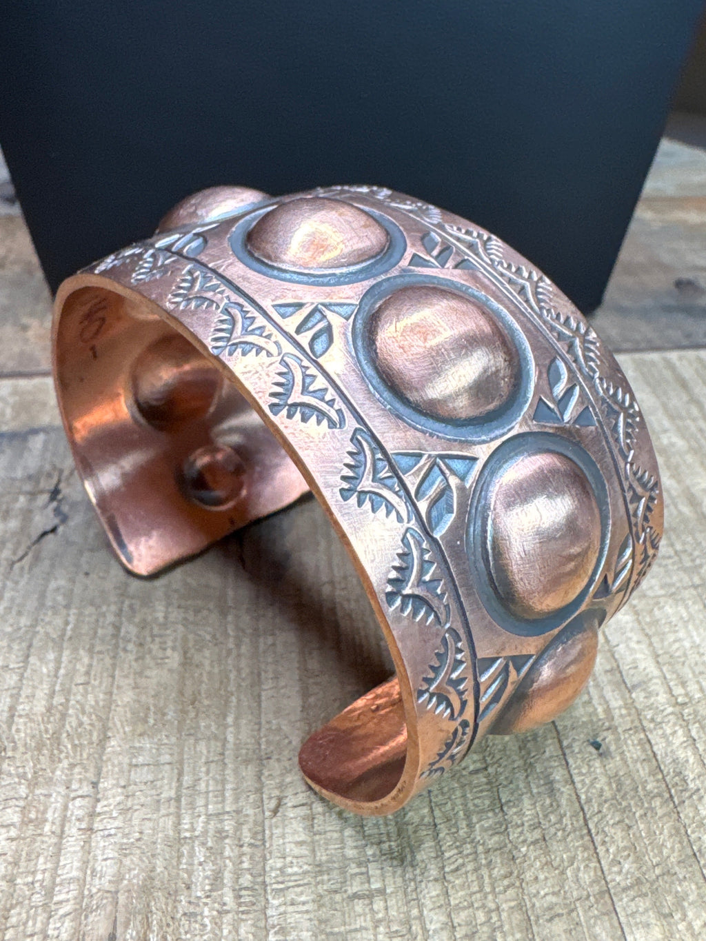 3007 - Copper Cuff by Ronnie Willie